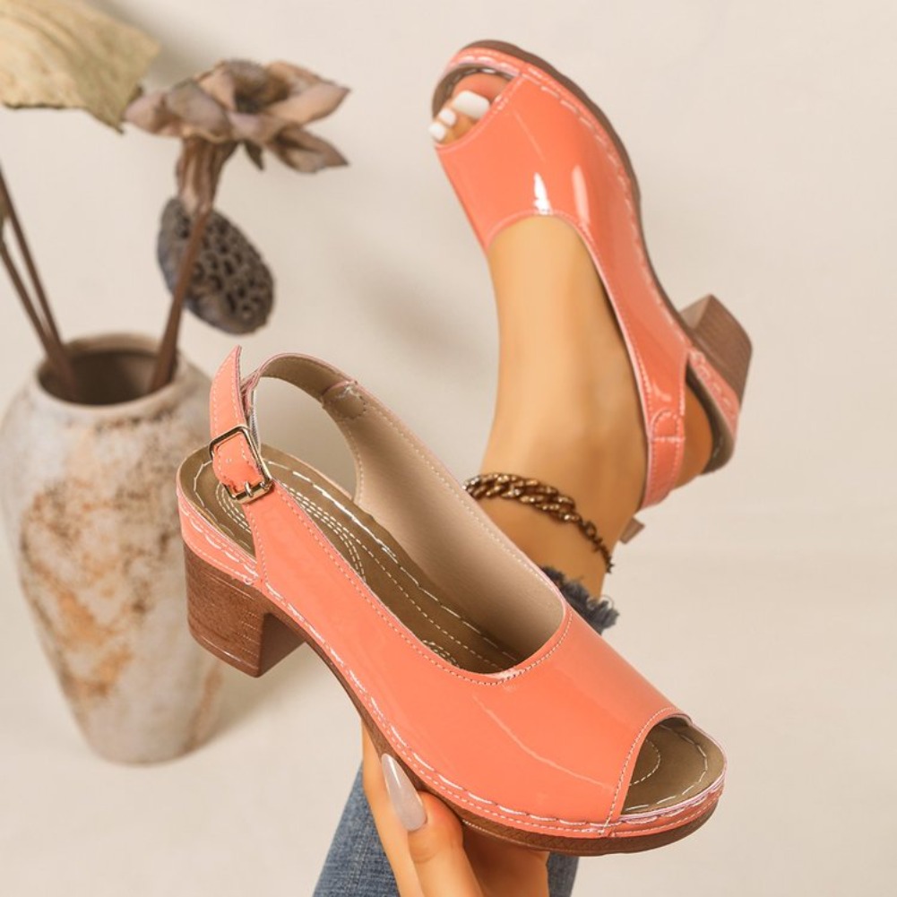 2026 New Women Heel Sandals El - Sewing New recension och pris