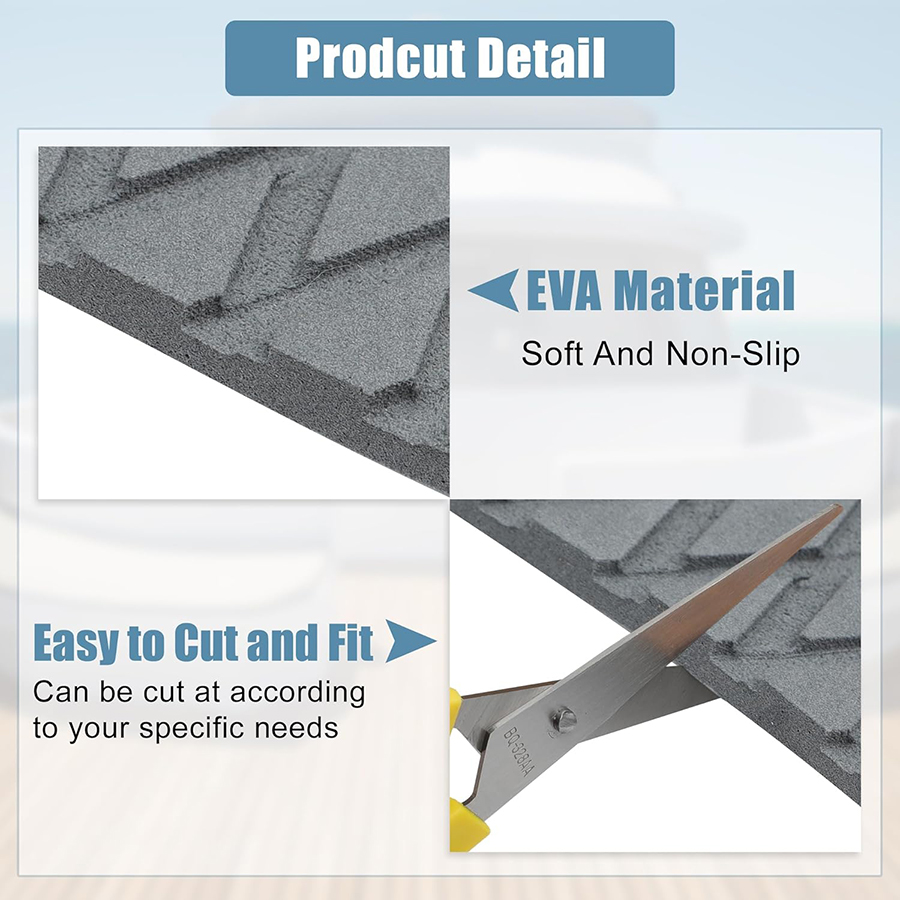 1200*300mm EVA Faux Teak Decki - Cutting Mat Self Heal recension och pris