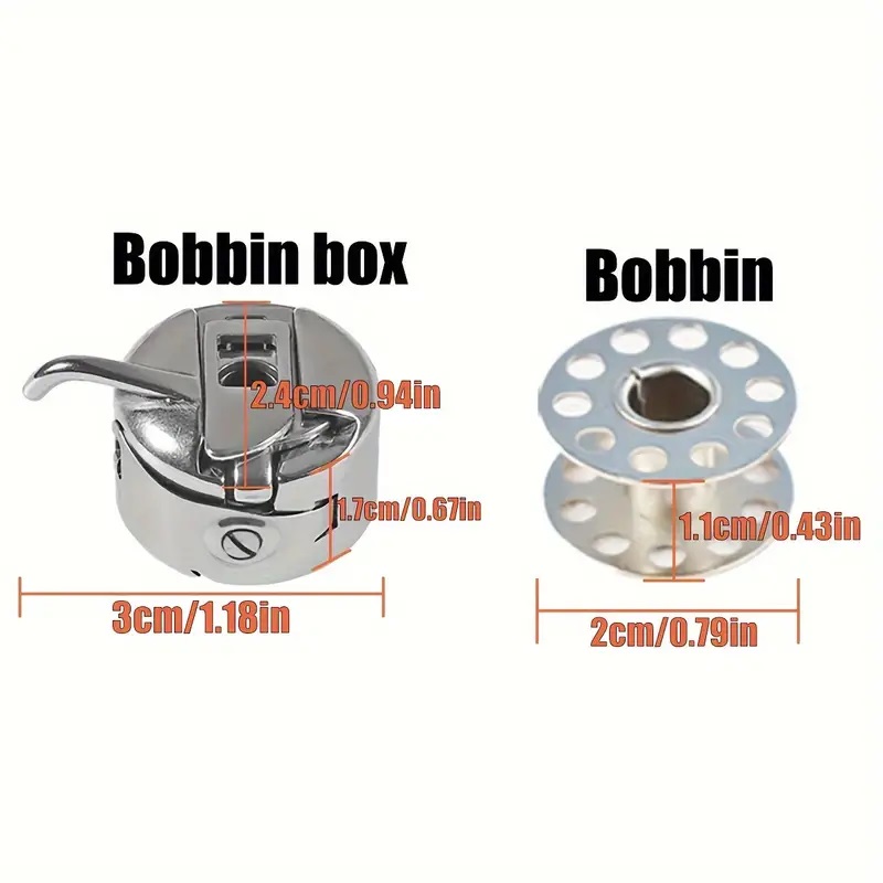 Bobbin Case and Metal Bobbins  - Sewing By recension och pris