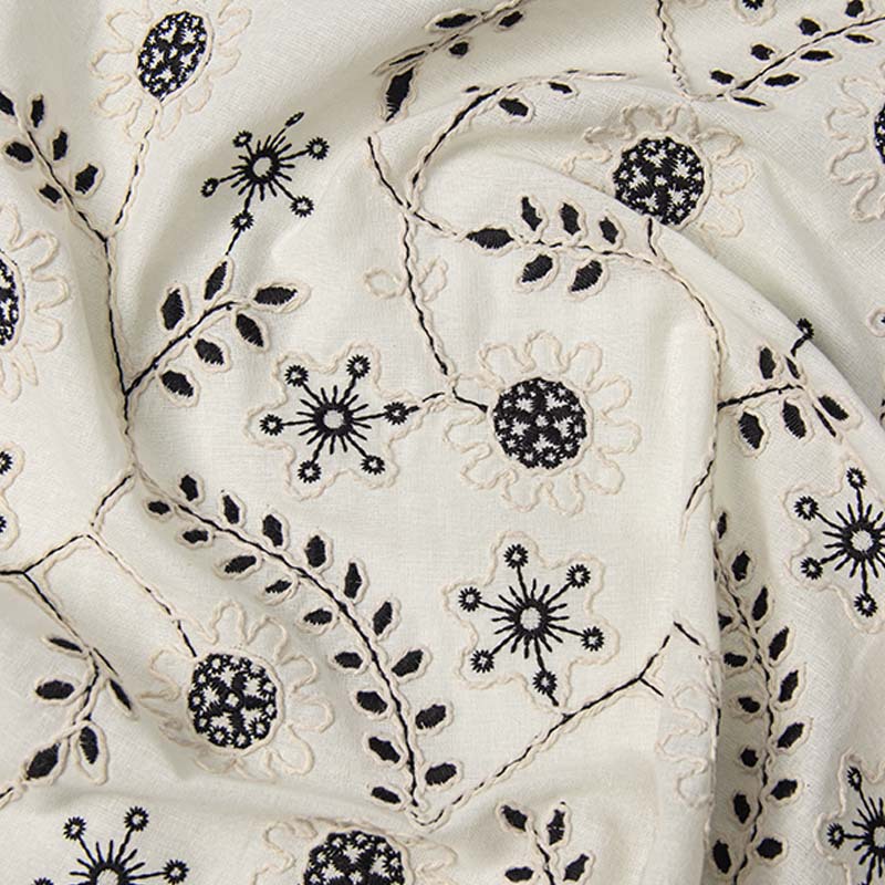 Vintage full-width embroidered - Vintage Sewing Textile recension och pris