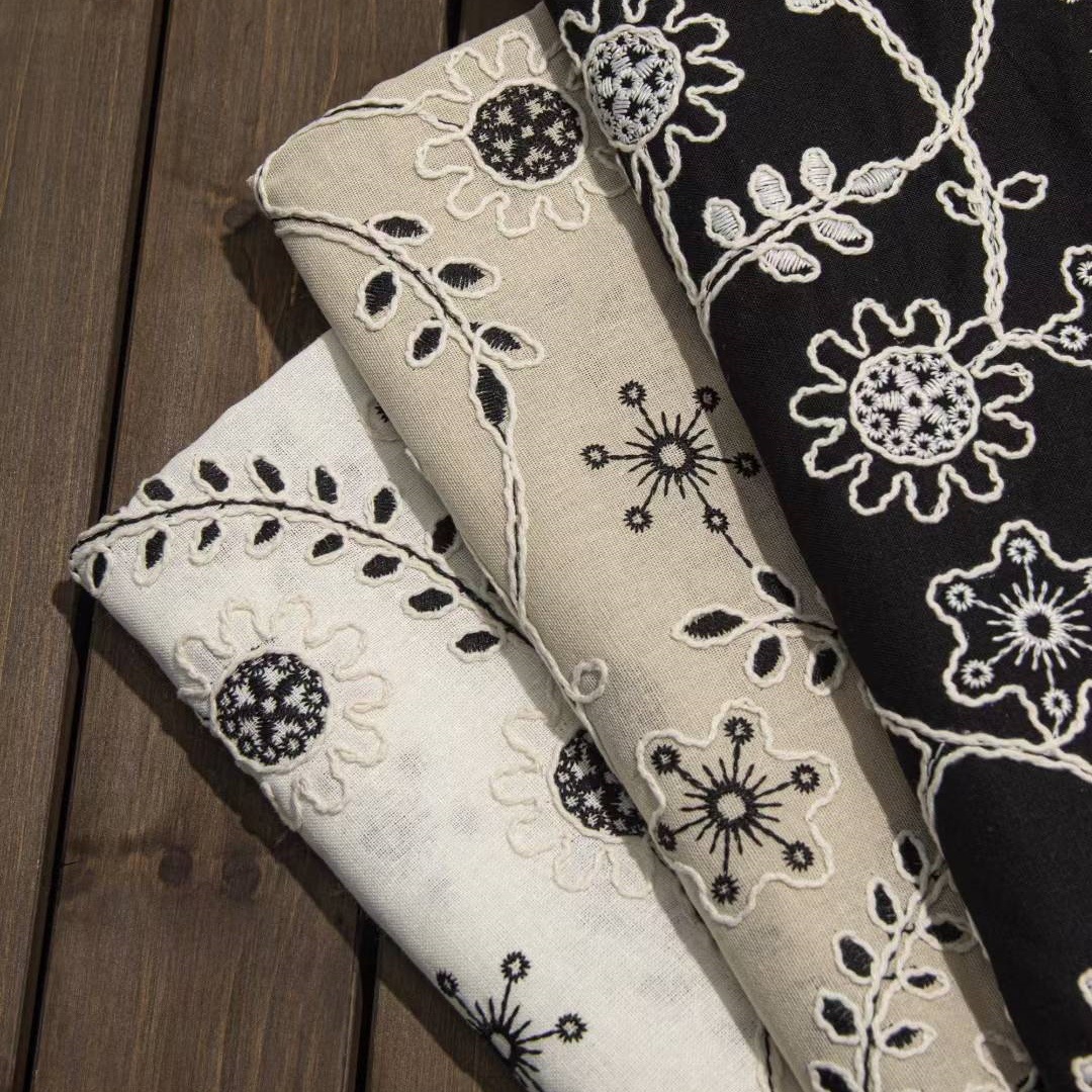 Vintage full-width embroidered - Vintage Sewing Textile recension och pris
