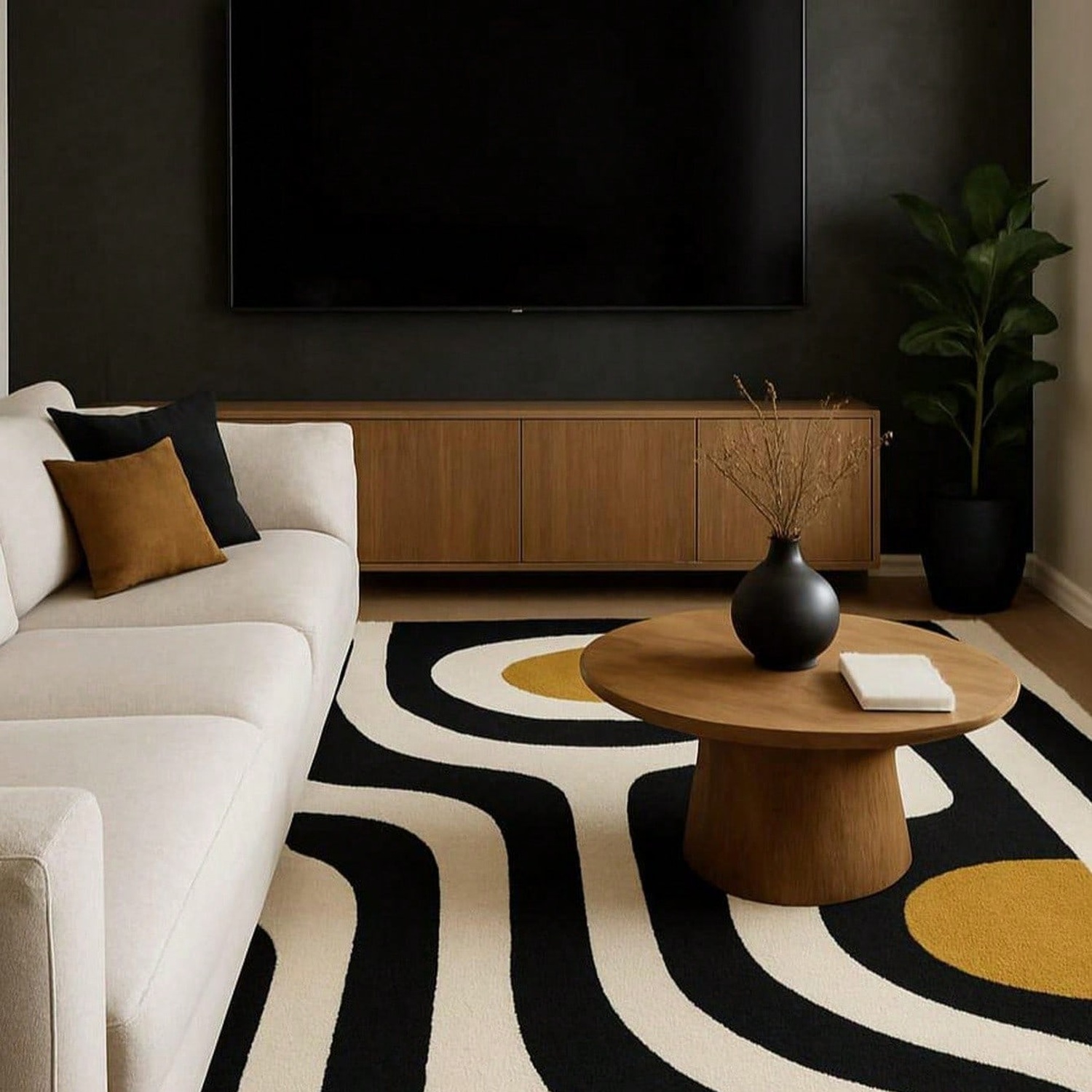Tufted Wool Rug, Geometric Pat - Century Textile & Sewing Supply Online Shopping recension och pris