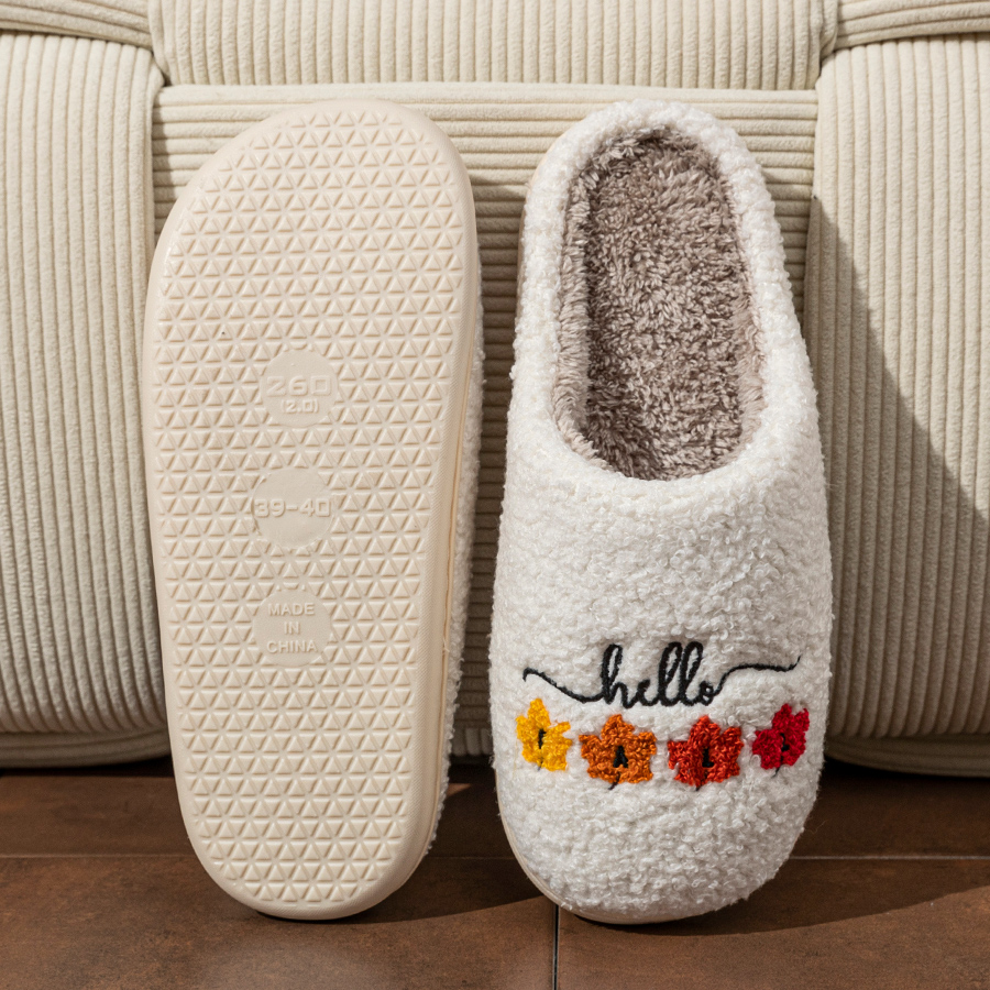 Winter Women's Slippers Indoor - Sewing Cotton recension och pris