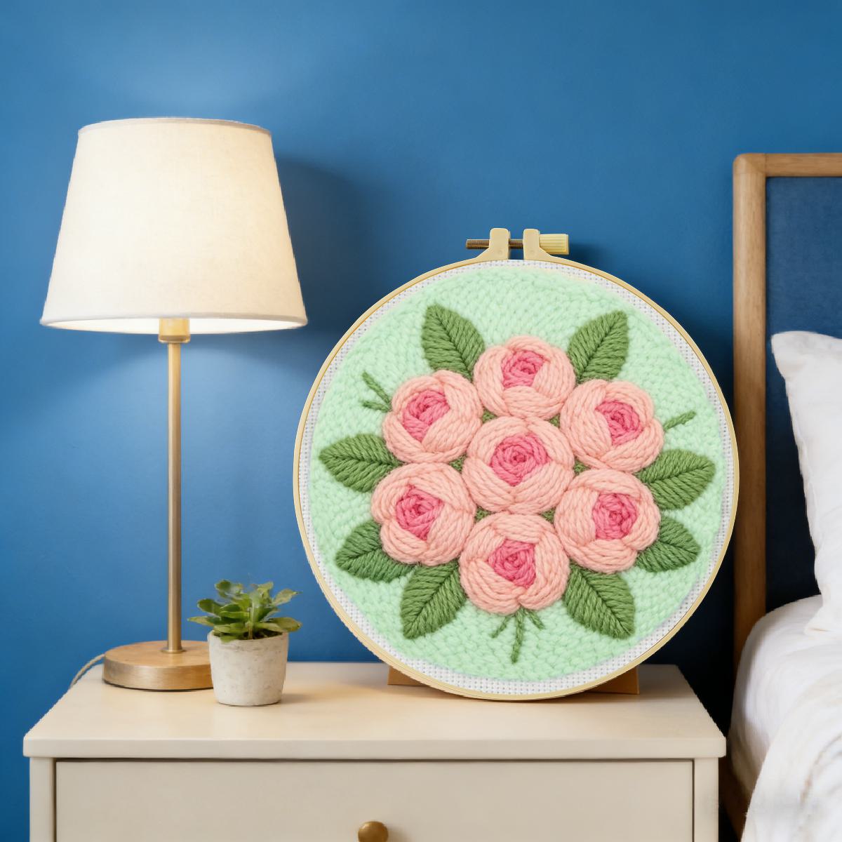 20X20CM/7.87inch Flower Punch  - Is Sewing Textile Art recension och pris