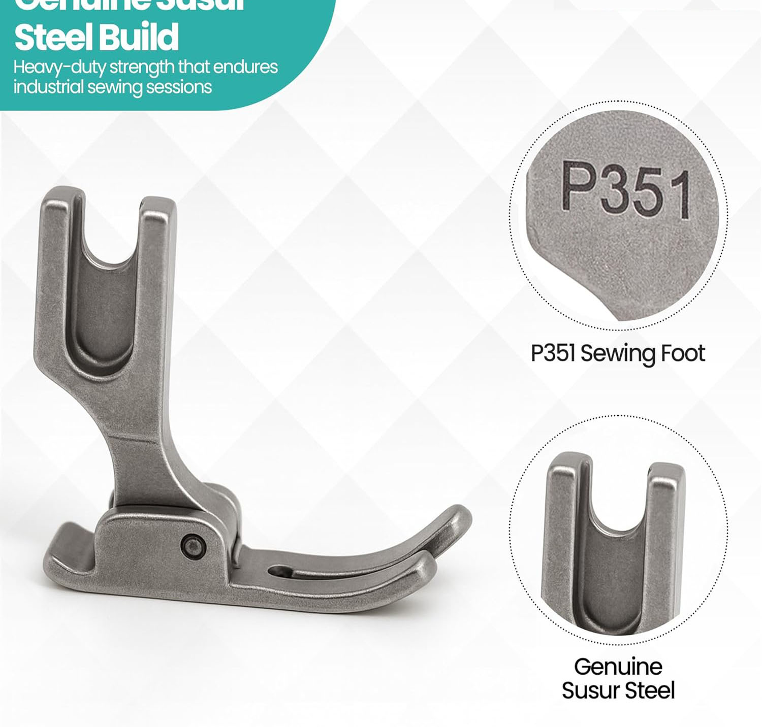 P351 Standard Presser Foot for - Industrial Textile Sewing Machine recension och pris